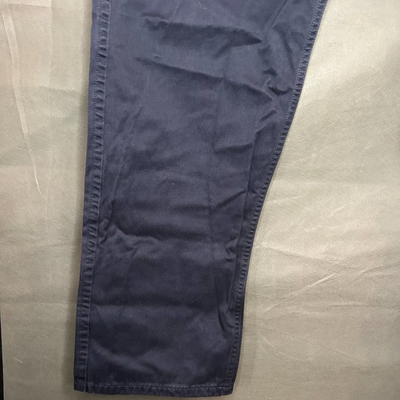 Black Denim Pants 36X32 Straight Leg - Picture 6 of 8